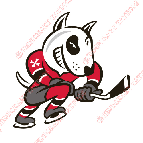 Niagara IceDogs Customize Temporary Tattoos Stickers NO.7349